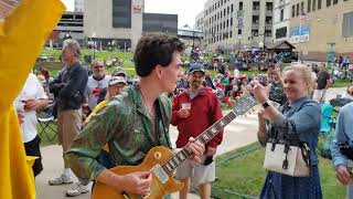 Michael Weber Shredding in the Crowd at Akron's Lock 3