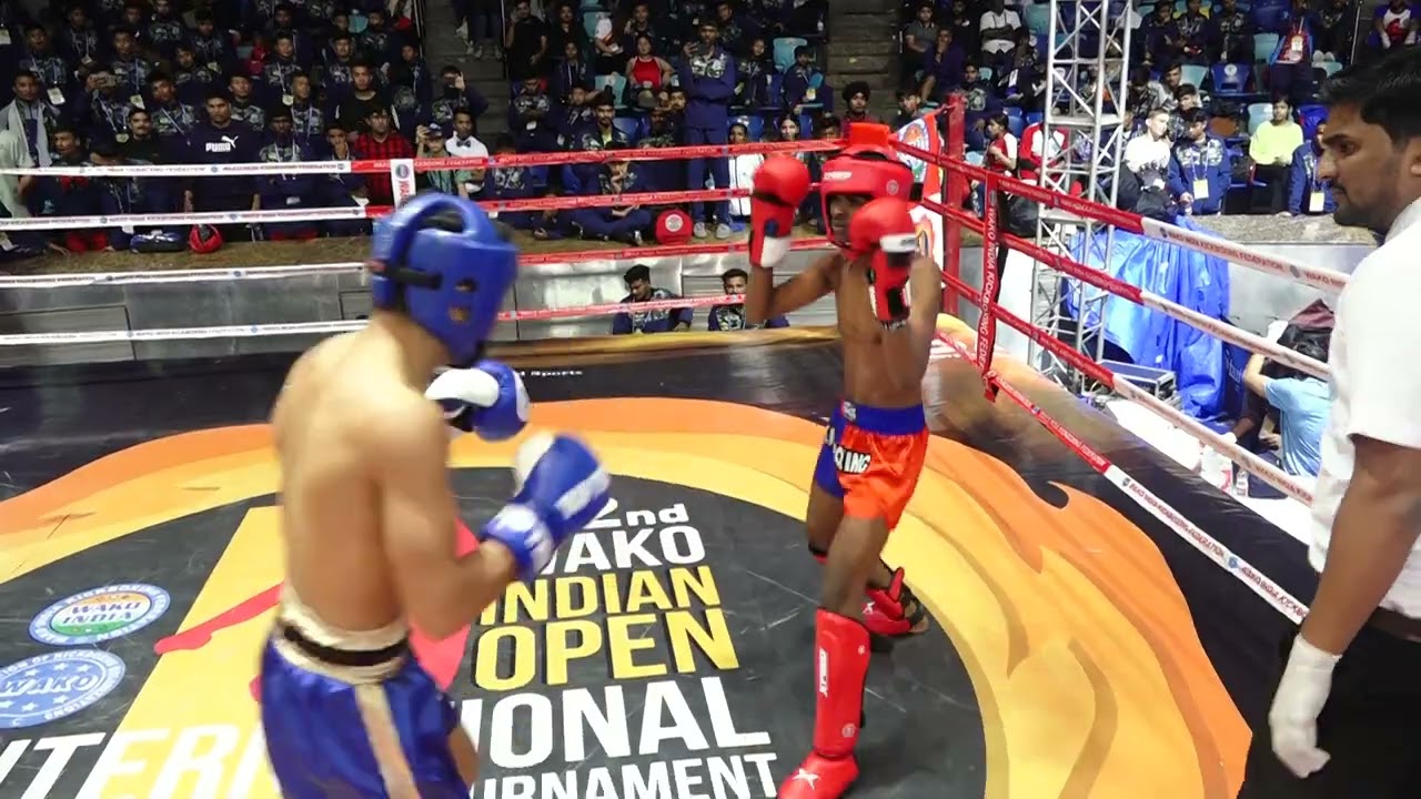 “If work hard in training, the fight is easy.” 2nd Indian Open international kickboxing tournament