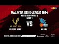 Live malaysia u20 dleagueplayoffs  men sf2 game 1 ns matrix deers vs mbc kirin