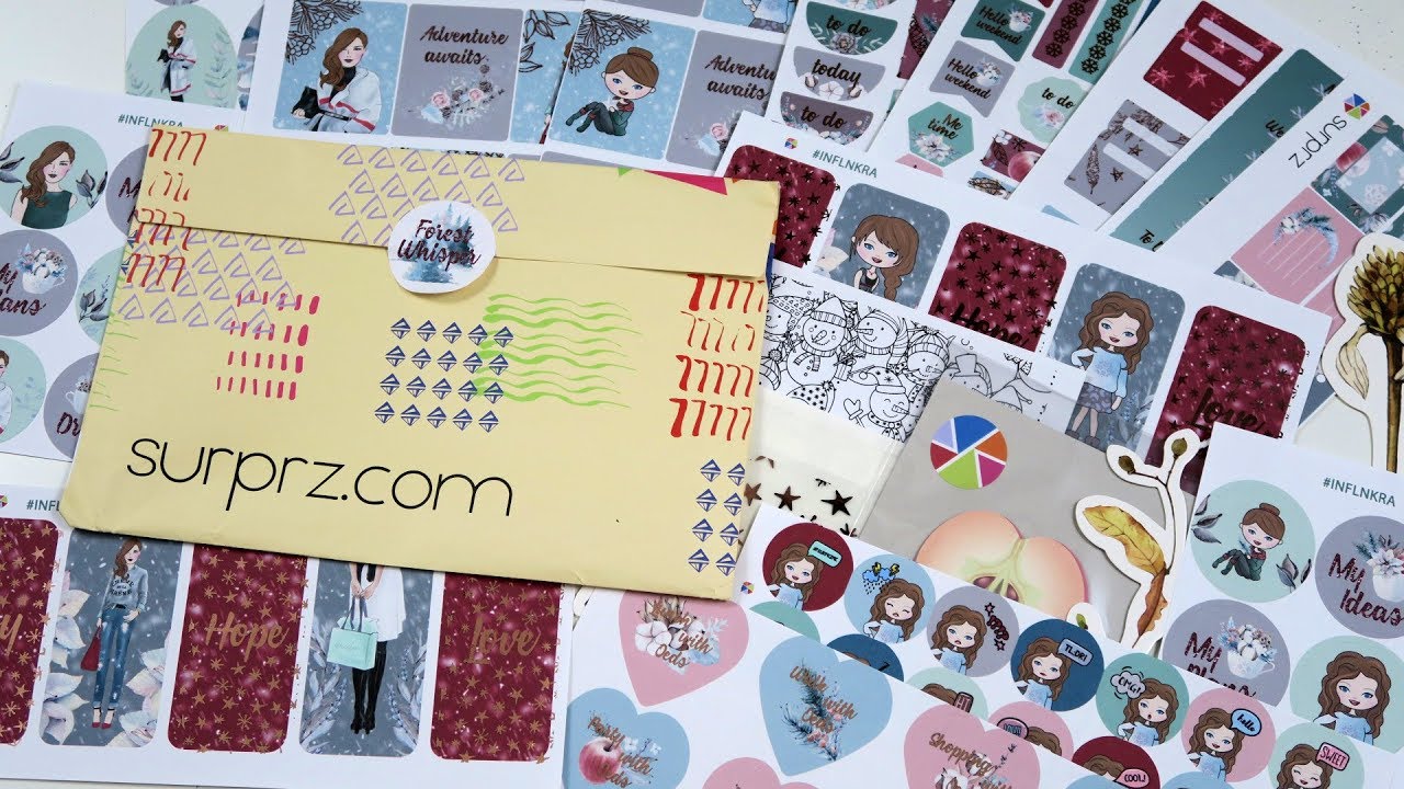 Unboxing NEW SURPRZ Sticker kit!