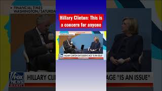 Hillary Clinton: Biden’s age is an issue shorts