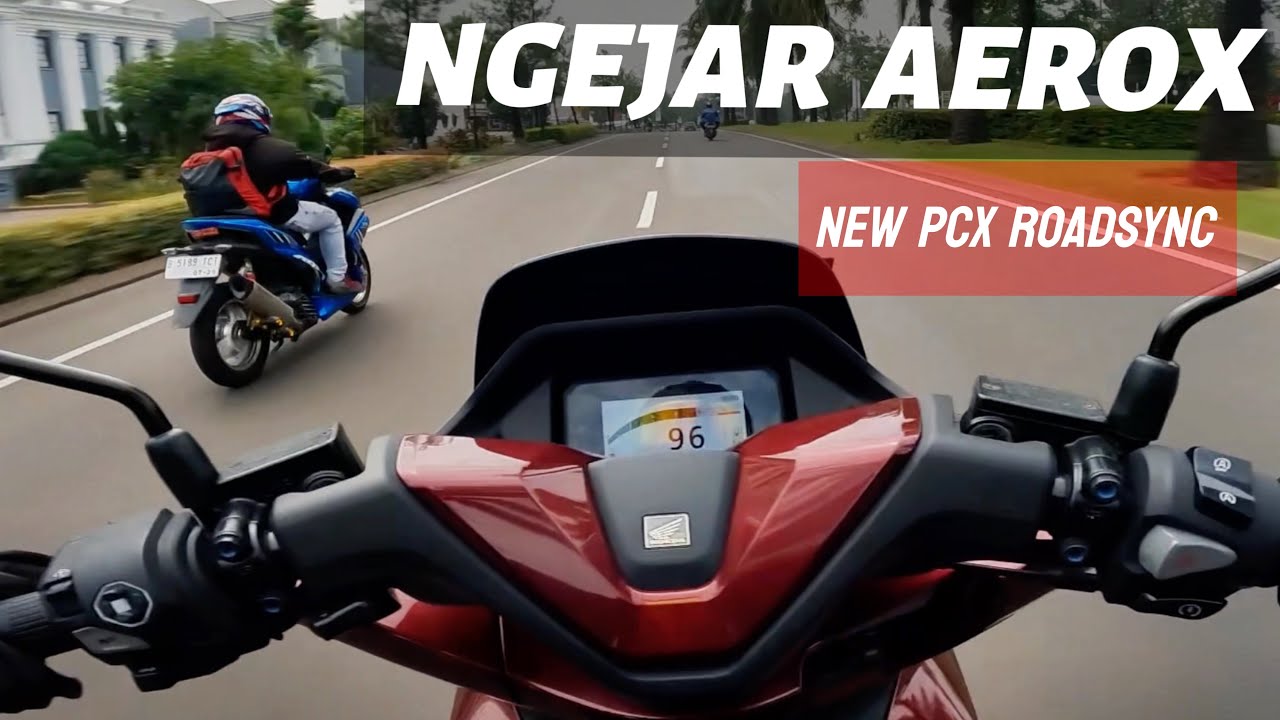 GEBER NEW HONDA PCX ROADSYNC 2025 DI JALANAN....MESIN OVERBORE NGER1 !!!