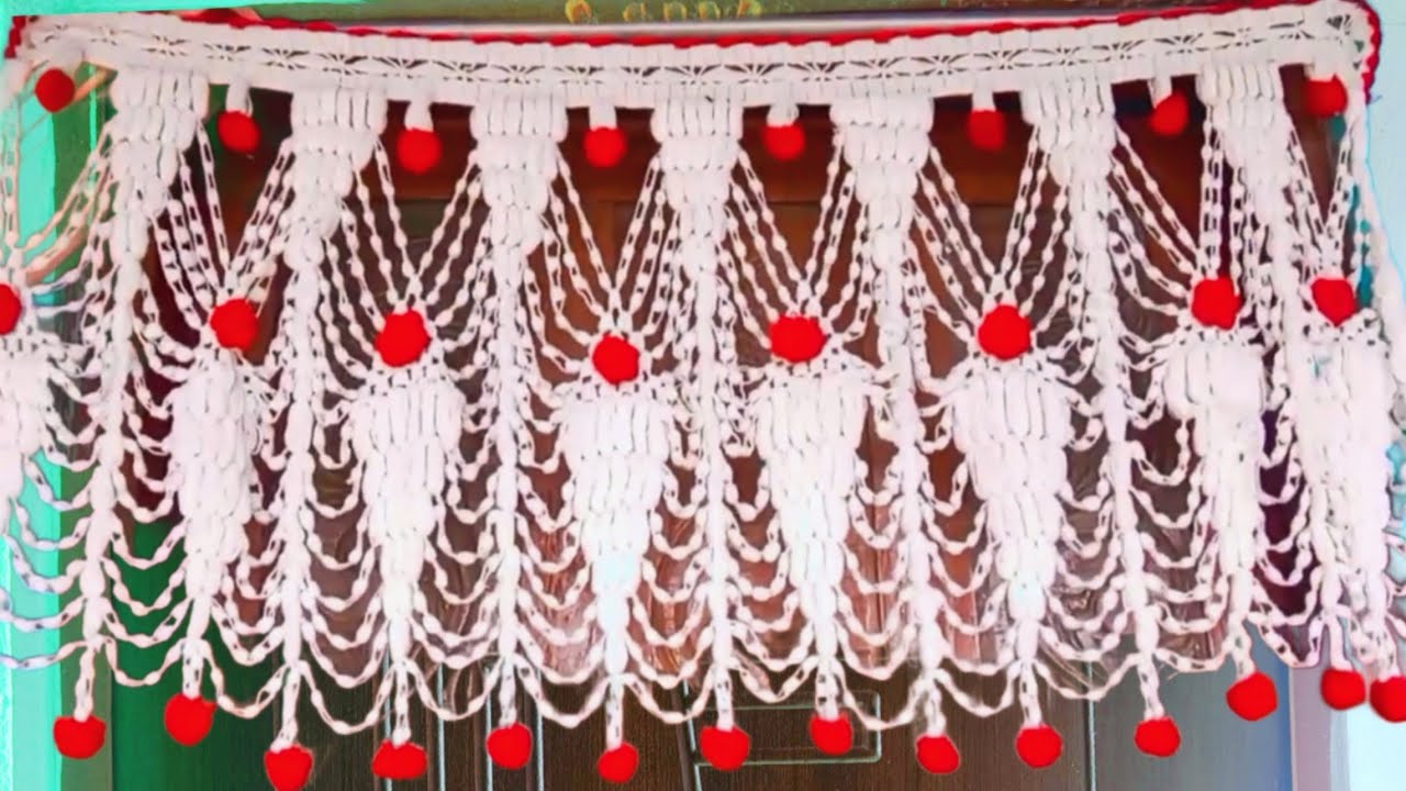 Gate parda design|gate ka parda|woolen design|home decoration|chrochet design|toran design|