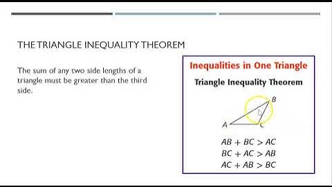 5-5 Video 1 - Angle Side Relationships in One Triangle