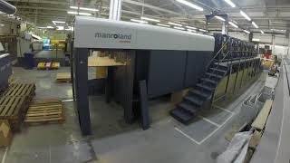 Manroland Sheetfed :: Escala 7 ROLAND 706 LV EVOLUTION Installation Timelapse