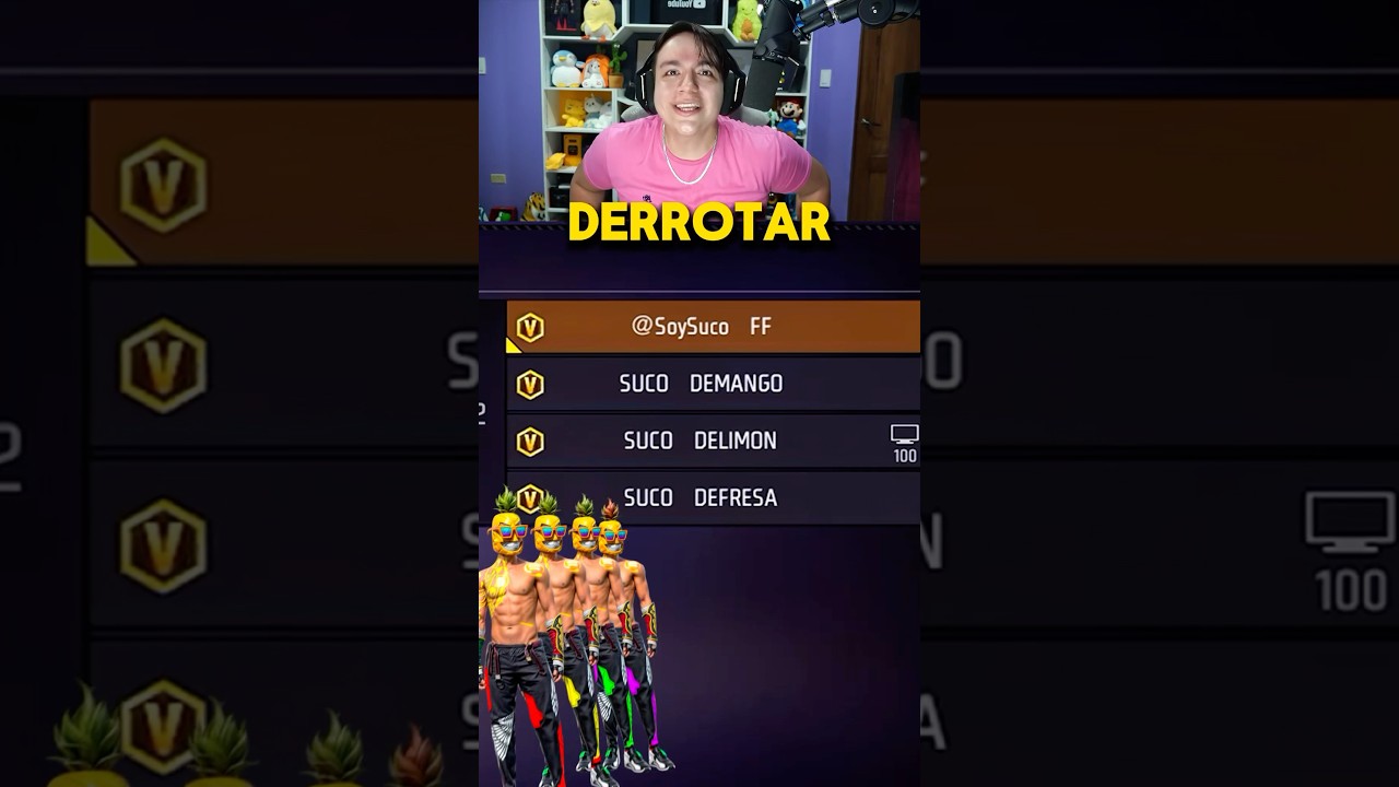 Suco reta a 4 Toxicos en free fire y los derrota😨!!