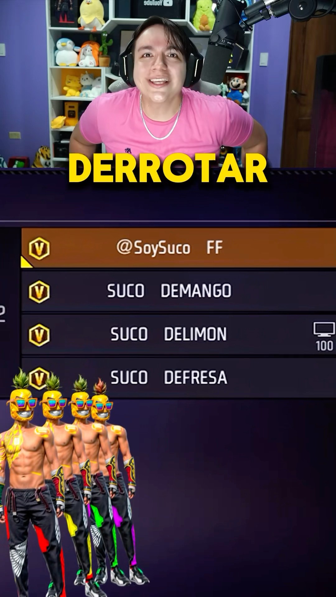Suco reta a 4 Toxicos en free fire y los derrota?!!