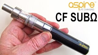 Aspire CF SUB ohm mod can recommend for no fuss vaping