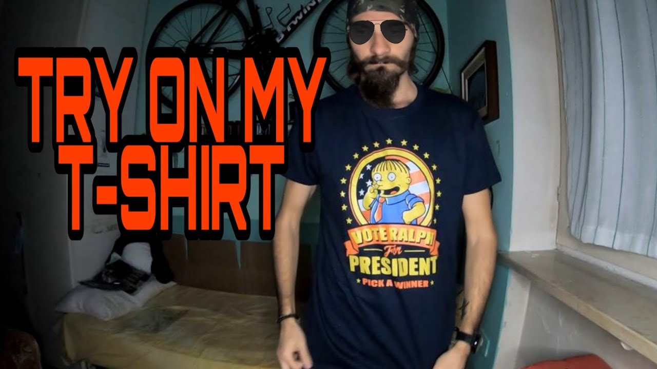 ASMR ita: Show & Try On My T-Shirt 👕 Vi Mostro e Indosso Le Mie Magliette
