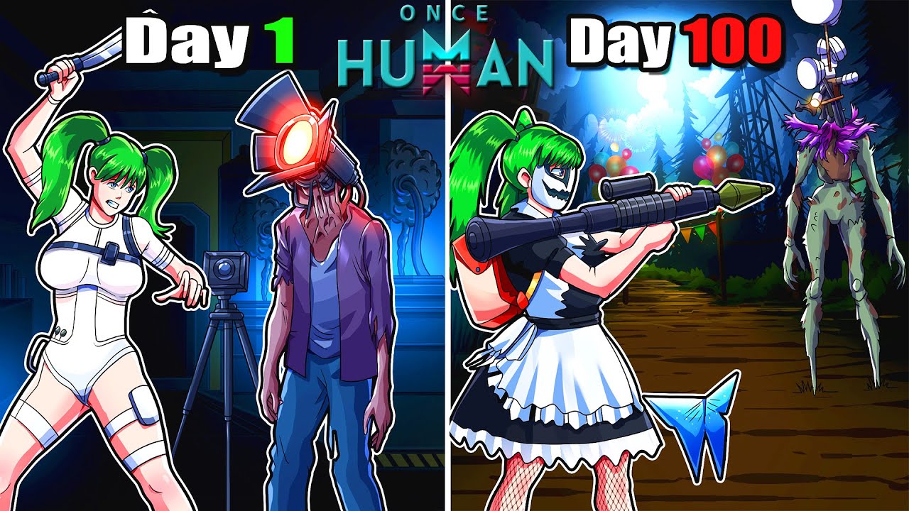 I Spent 100 Days Playing Once Human & Here's EVERYTHING That Happened!