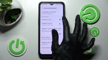 How to Turn On / Turn Off Predictive Text Option on the SAMSUNG Galaxy Xcover6 Pro
