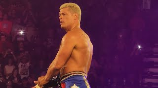 Cody Rhodes entrance WWE Backlash San Juan Puerto Rico