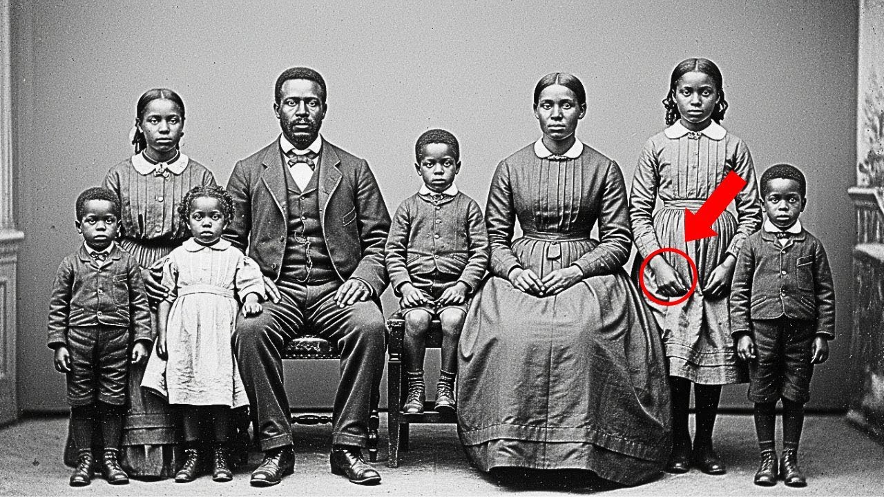 It was just a family photo — but look more closely at the sister's hand.