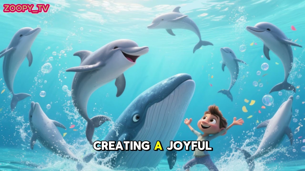 The Whale Who Shared His Song 🎵🐋 | Kids Story About Sharing & Kindness