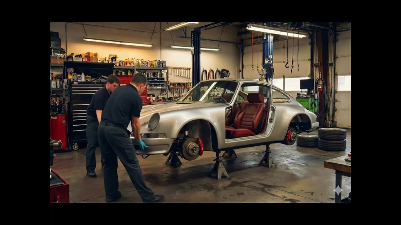 1975 Carrera 911 Porsche Restoration Time Lapse