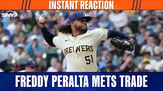Jerry Blevins Reacts To Mets Trade For Freddy Peralta & Tobias Myers From The Brewers For Prospects