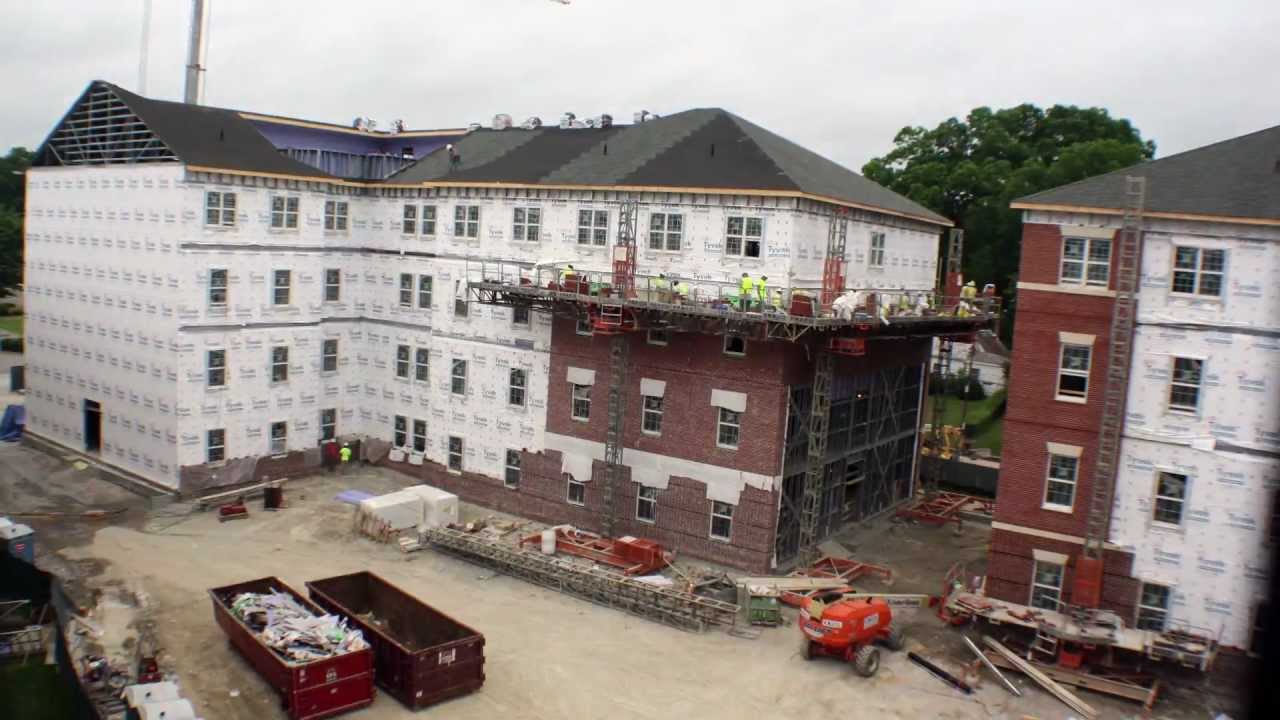 W. M. Jordan Dorm Build Time Lapse Part 6