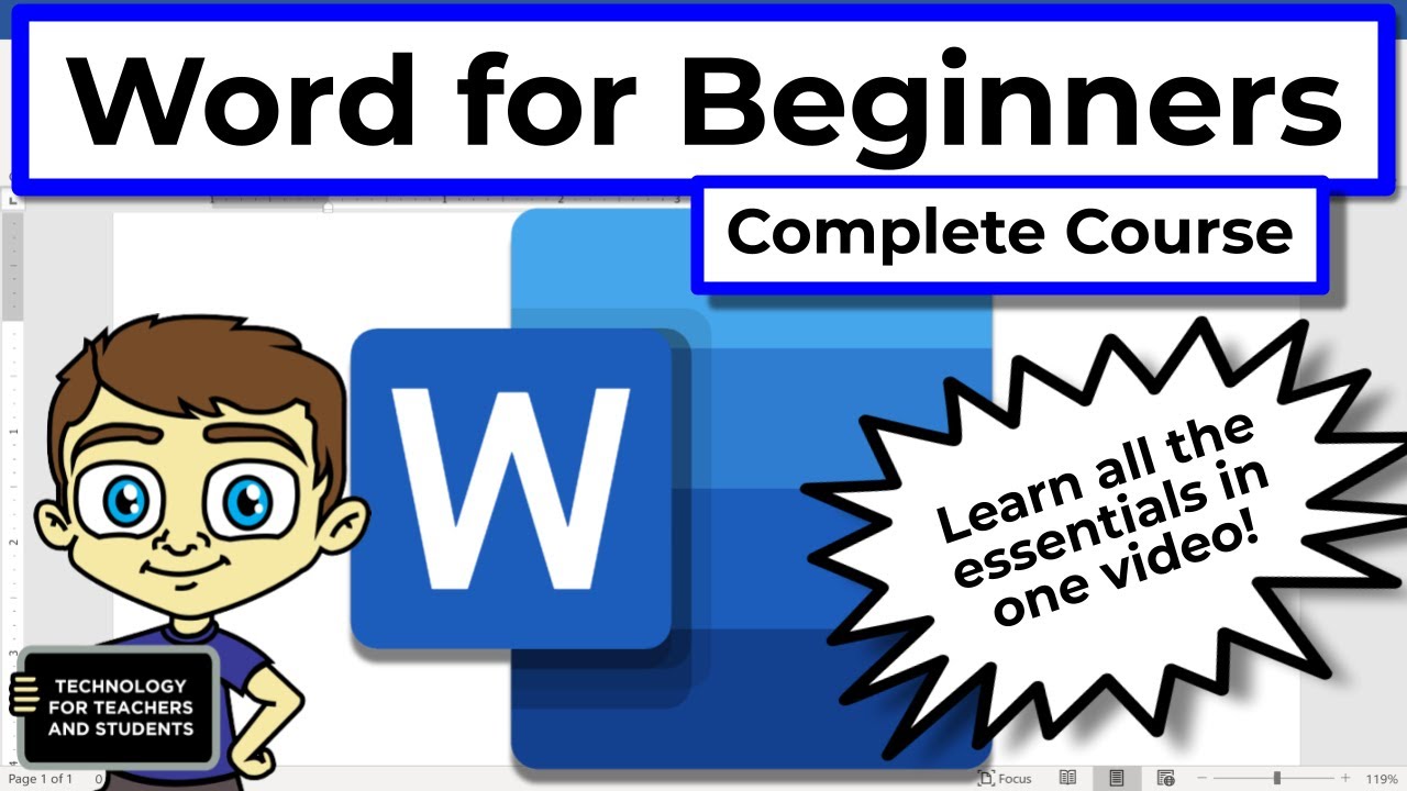 Microsoft Word for Beginners   The Complete Course