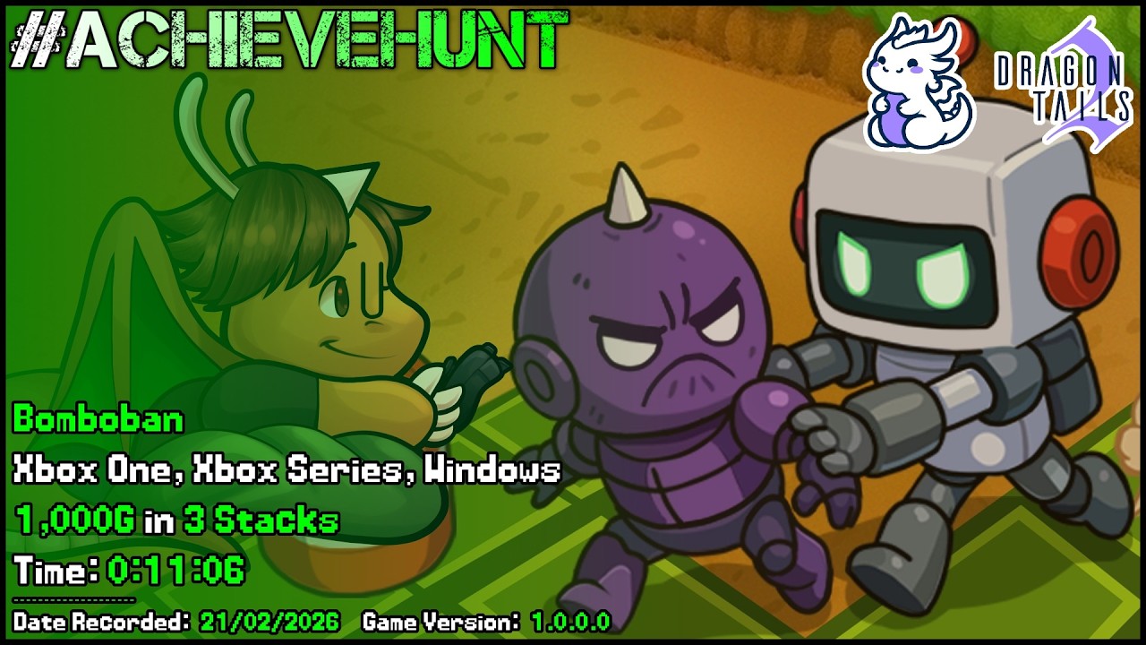 #AchieveHunt - Bomboban (Xbox One, Xbox Series, Windows) - 1,000G in 11m 06s!