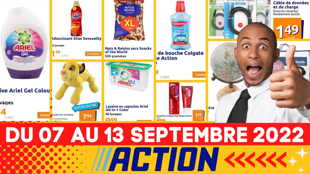 Catalogue action plein de promotions est valable du 07 au 13 septembre 2022 YouTube Catalogue action plein de promotions est valable du 07 au 13 septembre 2022 YouTube