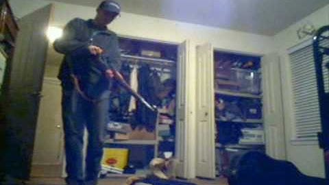 windows movie maker muzzle flash gunshot test