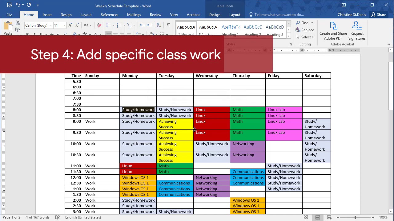 week-schedule-template-pdf-fresh-5-weekly-schedule-templates-excel-pdf-formats-daily-schedule