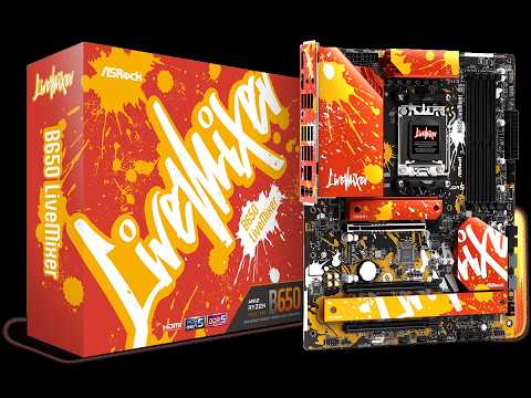 AsRock B650 LIVEMIXER 🎯 Motherboard Unboxing and Overview - YouTube