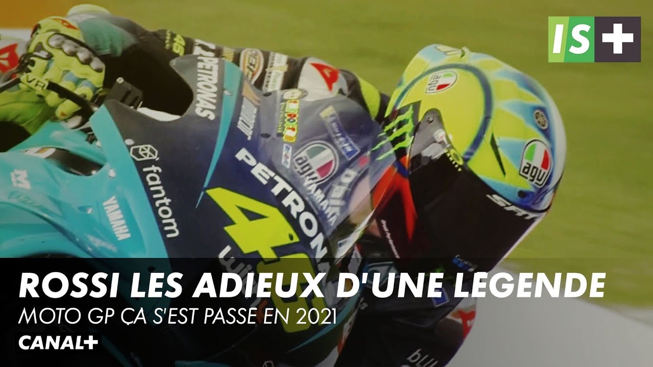 Valentino Rossi les adieux dune lgende   Moto GP  sest pass en 2021