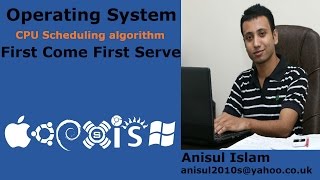 Operating System Bangla tutorial 1 - first come first serve