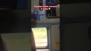 Traveling in style, one track at a time #trainlover #viral #shorts #ytshorts #travelindia #views