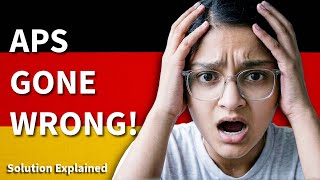I Almost Lost My Germany Admission Because of This APS Mistake 😬 Watch Before You Apply 🇩🇪