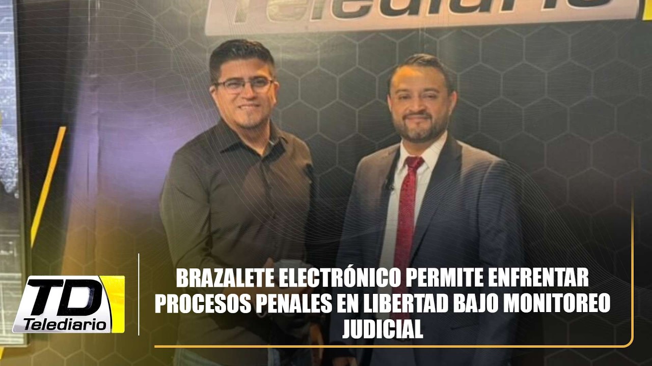 Brazalete electrónico permite enfrentar procesos penales en libertad bajo monitoreo judicial