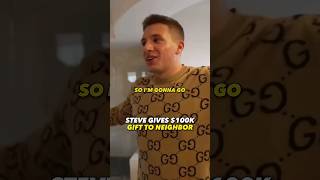 STEVEWILLDOIT GIVES $100K ILLEGAL GIFT TO HIS NEIGHBOR😱 Net Worth