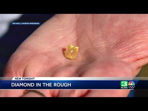 Granite Bay couple unearths massive yellow diamond at park visit