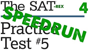 SAT Practice Test 5 - Section 4 MATH (Calculator) | Live Walkthrough