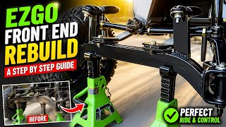 DIY EZGO Front End Rebuild: Tie Rods & Bushing Replacement