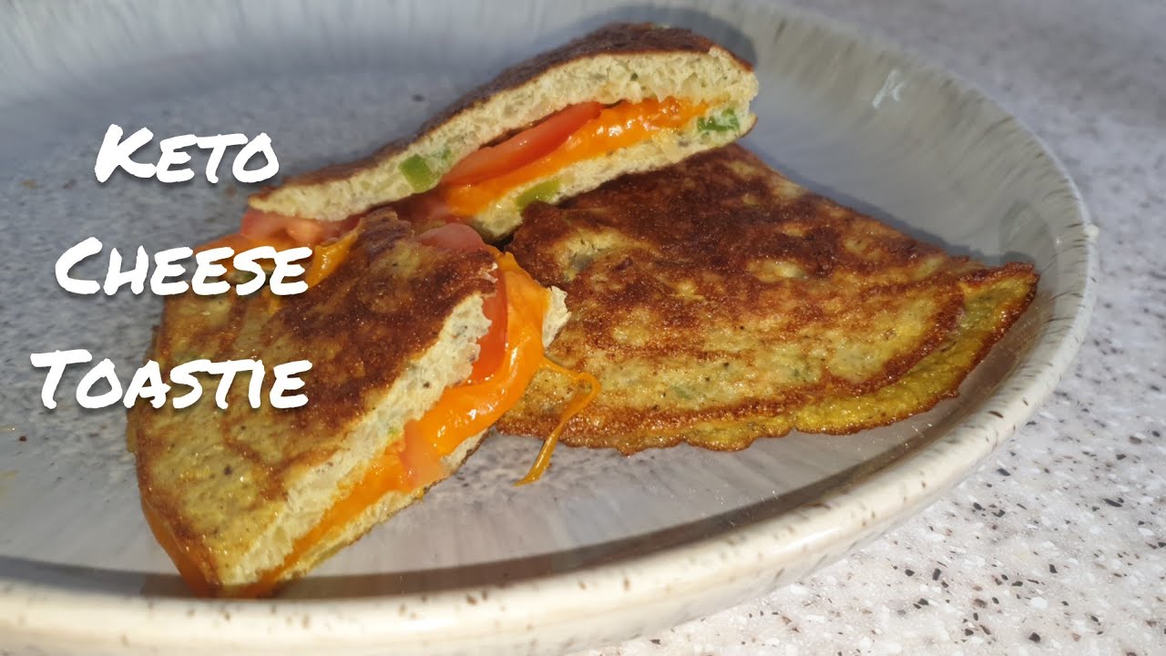 Keto Cheese and Tomato Toastie 😋 YouTube