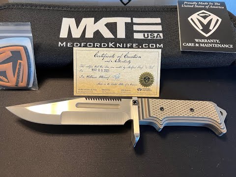 საუკეთესო სამხედრო-ტაქტიკური ფიქსირებული დანა მსოფლიოში - Medford USMC Raider