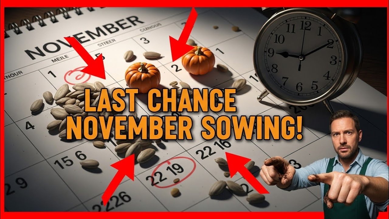 You Must Sow These Seeds in November