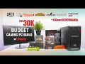 VLOG: Php 30K BUDGET Gaming PC Build Ryzen 5 2600 RX 570 w/ Monitor + 8 Game Benchmarks [Ph]