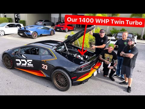 INTRODUCING OUR FASTEST TWIN TURBO LAMBORGHINI EVER 1400 WHP