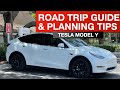 Tesla Model Y - Road Trip Tips