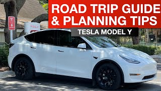 Tesla Model Y - Road Trip Tips