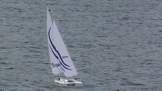Aquacraft Paradise Rc Sailboat Mod. Sailing