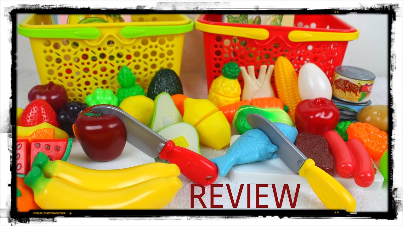 kit De Comidinha De Brinquedo Infantil Com Velcro Para Cortar Frutas e  Legumes, Jogo De Educativo Alimentos Reutilizáveis Cozinha