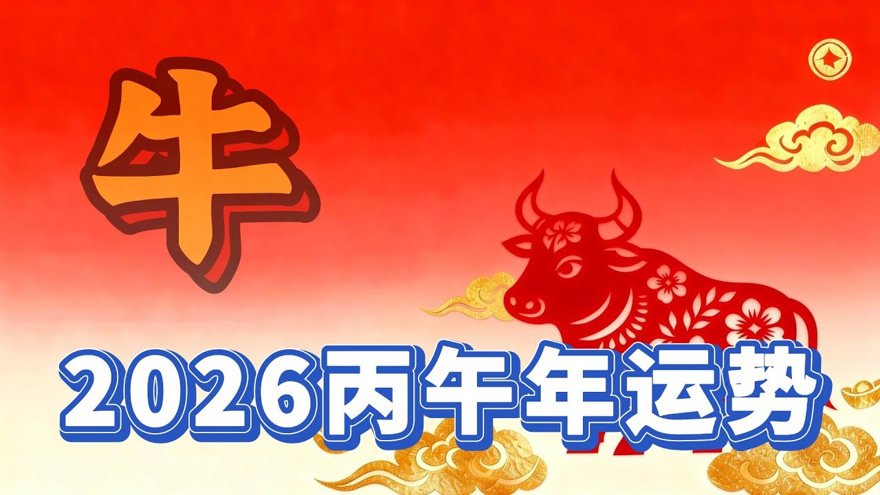 属牛 2026 年要稳还是要冲？关键不是速度，而是这三件事