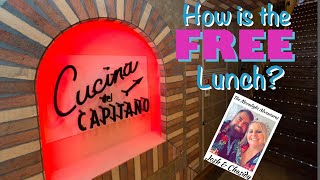 FREE LUNCH: ULTIMATE Cucina Del Capitano Review | Carnival Magic