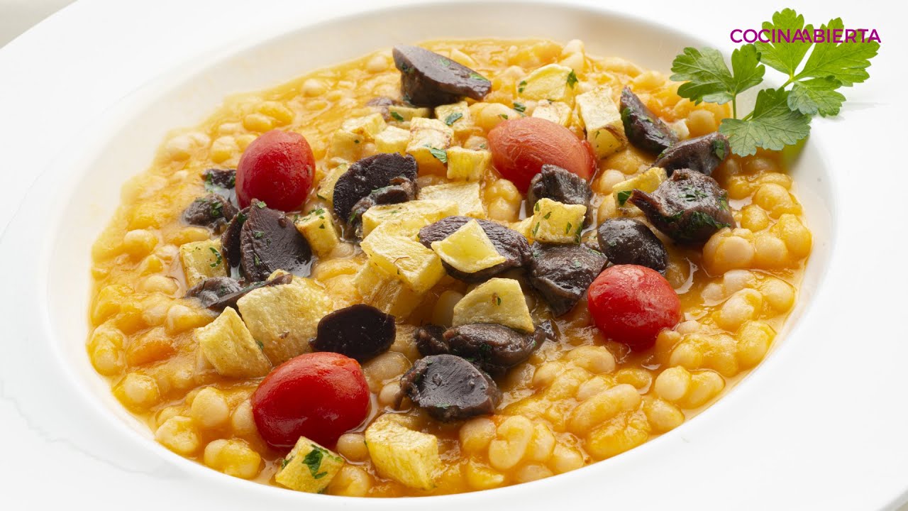 Guiso de alubias blancas con mollejas // Cocina Abierta de Karlos Arguiñano