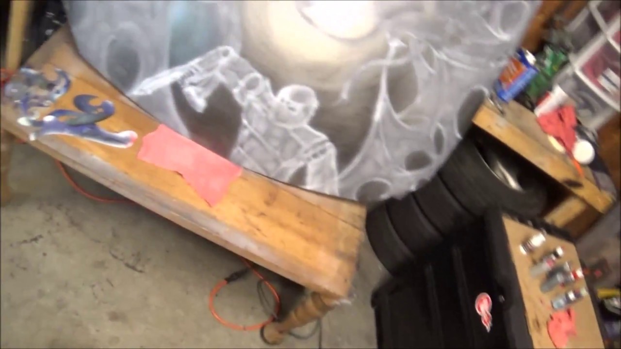 AIRBRUSHING THE HOOD ON MY ZX2 PT 1 AIRBRUSHING A YouTube