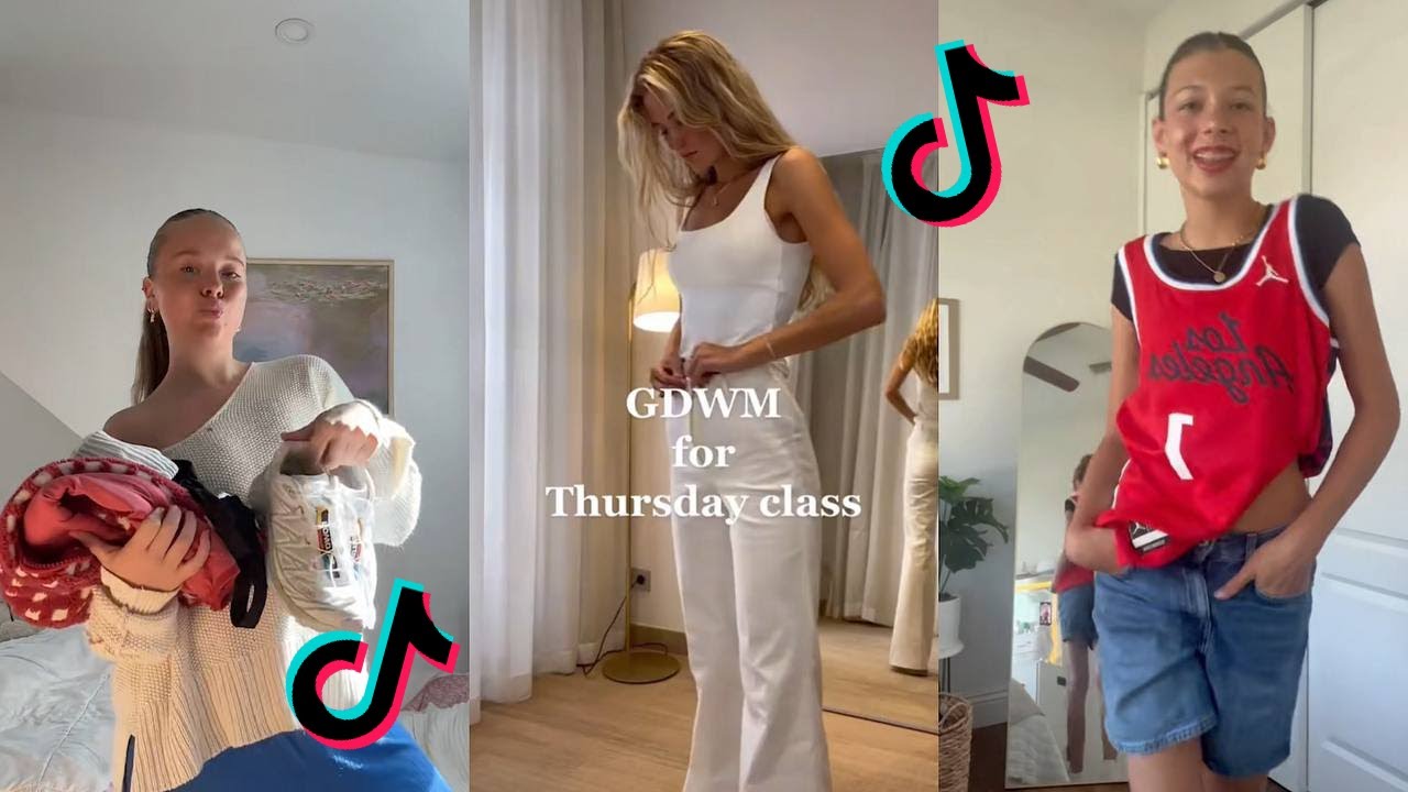 GDWM!౨ৎ ⋆｡˚ | get dressed with me tiktok compilation #4